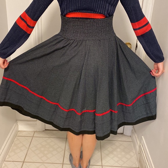 Vintage Kenzo Paris Polka-Dot Skirt - Picture 5 of 7